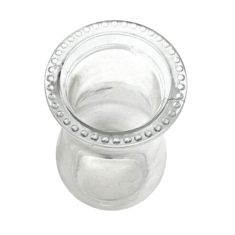 Lamplight Farms Clear Glass Oil/Kerosene Lamp 14" Horse & Buggy Design Hexagon B - Picture 8 of 9